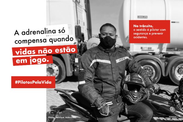 Movimento Pilotos pela Vida chama atenção para cuidados com mais vulneráveis no trânsito